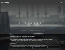 Tablet Screenshot of justworks.dk